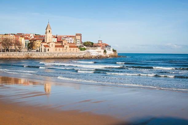 El Encanto De La Fueya Con Parking Gratuito Apartment Gijon Ngoại thất bức ảnh